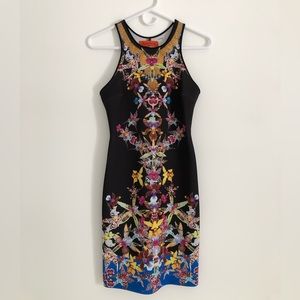 Clover Canyon Floral Scuba Dress